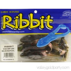 Stanley 4 Ribbit Rubber Frog Fishing Lure, 5 pack 551925731